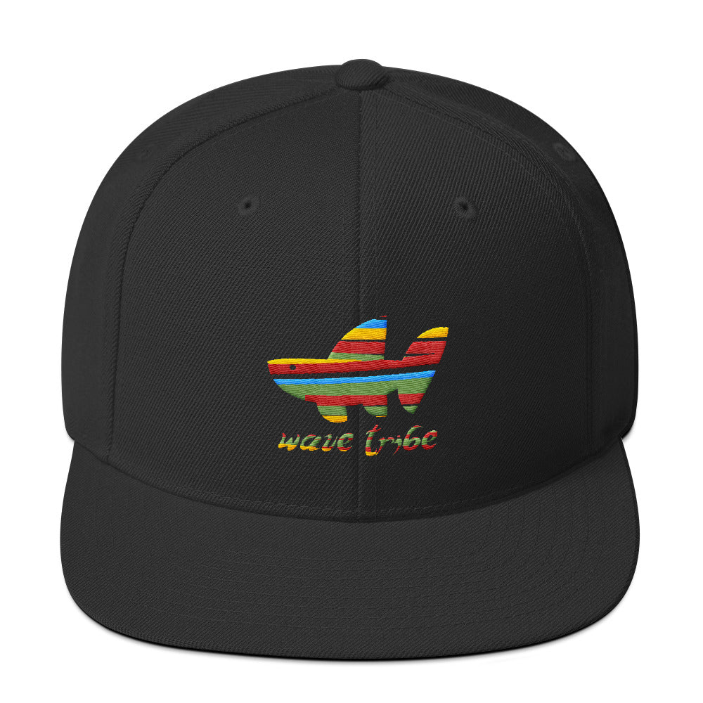 Wave Tribe Rainbow Whale Shark Logo Snapback Hat - Wave Tribe | Share ...